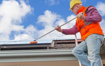 Minsterley soft wash roof cleaning